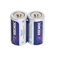 Батарейка Космос R20 D Shrink 2 Zinc Carbon 1.5V 2шт/бл