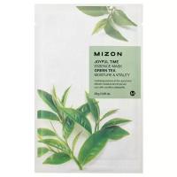 Mizon~Регенерирующая тканевая маска для тусклой кожи~Joyful Time Essence Mask Green Tea