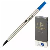 Стержень для ручки-роллера PARKER "Quink RB" металлический 116 мм узел 0 5 мм синий, 1 шт