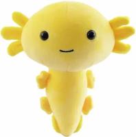 Игрушка мягкая аксолотль водяной дракон, личинка амфибии 20 см Цвет Жёлтый игрушка ХХХ049_YL