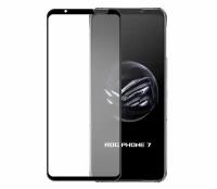 3D/5D защитное изогнутое стекло MyPads 5D Forti Glass для Asus ROG Phone 7 с закругленными изогнутыми краями с олеофобным покрытием