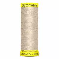 Нить Gutermann Maraflex 120/150 м для эластичных, трикотажных материалов, 100% ПБТ, 1 шт., бежевый 722