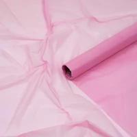 Водостойкая тишью для цветов Розовая / рулон 10*0,6 м