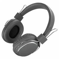 Беспроводные наушники SODO SD-1004, Bluetooth + AUX, 250 мАч, темно-серый, TF