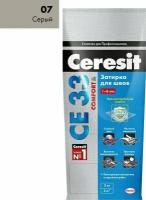 Затирка Ceresit CE 33 Comfort №01 серая 2 кг