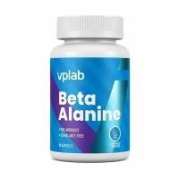 Бета аланин 1500 мг VPLAB Beta-alanine, 90 капсул / Аминокислота для мышц, выносливости, нервной системы, кожи / Для мужчин и женщин