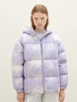 Куртка Tom Tailor для женщин 1037592/32832 фиолетовая, размер M INT