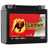 BANNER 6СТ18 YTX20L-BS 518 21 Аккумулятор BANNER Bike Bull AGM 18А/ч
