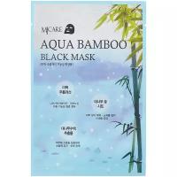 MIJIN Cosmetics тканевая маска MJ Care Aqua Bamboo black mask