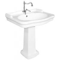 Раковина с пьедесталом 69.5 см BelBagno Boheme BB115L+BB115P