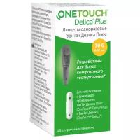 OneTouch ланцеты Delica Plus