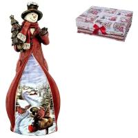 Фигурка Mister Christmas Снеговик F-0058319, 22 см