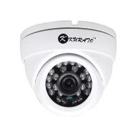 Купольная камера видеонаблюдения Kurato "MHD-B103-F22-3,6" пластиковая, 2 Мп с ИК подсветкой