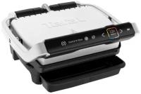 Гриль Tefal Optigrill Elite GC750D30, серебристый/черный