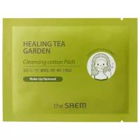 The Saem очищающие влажные диски хлопковые Healing Tea Garden