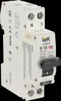 ARMAT Автоматический выключатель дифференциального тока B06S 1P+NP B16 30мА тип AC (18мм) IEK