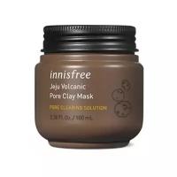 Innisfree очищающая маска Jeju Volcanic Pore Clay с вулканическим пеплом