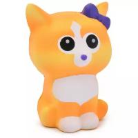 1Toy Squishy Сквиши Игрушка-антистресс мммняшка Рыжая кошечка 28гр Т14685 с 3 лет