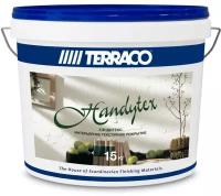 Краска декоративная штукатурная Terraco Handytex 15 кг белая