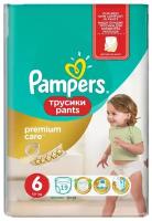 Pampers трусики Premium Care 6, 15+ кг