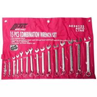 Набор гаечных ключей JTC AUTO TOOLS AE2415S, 15 предм., красный