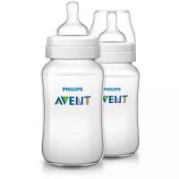 Philips AVENT Бутылочки полипропиленовые Classic+ SCF566/27 330 мл, 2 шт., с 3 месяцев