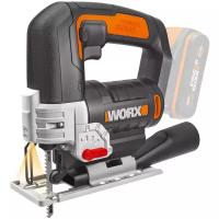 Лобзик аккумуляторный WORX W543.9, 20В, без АКБ и ЗУ, коробка