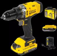 Дрель-шуруповерт Stanley Fatmax SCD708D2K, 18 В Li-Ion 2x2 Ач