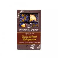 Чай прессованный "Джазовый квартет" WEISERHOUSE (чай черный) Цейлон фруктовый-травяной плитка 75 грамм