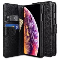 Кожаный чехол книжка Melkco для Apple iPhone 11 - Wallet Book Type - черный