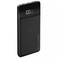 Аккумулятор Deppa NRG Turbo Qi 33559 10000 mAh, черный