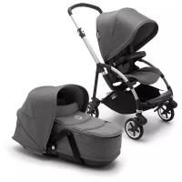 Коляска 2 в 1 Bugaboo Bee6 (Бугабу Би 6) Alu Grey/Grey Melange/Grey Melange 500304GM01/500233GM01