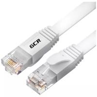 Патч-корд GCR RJ-45(M) - RJ-45 (M) (GCR-LNC65), 10 м, белый