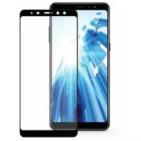 Защитное стекло Mobius для Samsung A8 Plus 2018 3D Full Cover (Black)