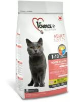 Сухой корм для кошек живущих в помещении 1st Choice живущих в помещении, Vitality, с курицей 2.72 кг