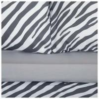 Постельное белье Этель 2 сп Zebra 175*215 см, 200*220 см, 70*70 см - 2 шт