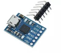 USB-TTL (USB-UART) программатор (CP2102), micro-USB, 6-pin, 1 шт