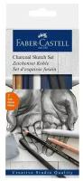 Набор для графики углём Faber-Castell Charcoal Sketch Set 7 предметов