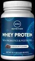 Протеин MRM "Whey Protein & Probiotics" 917г, шоколадный вкус