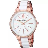 Наручные часы ANNE KLEIN Plastic 102744, розовый, белый