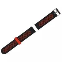 Аксессуар Ремешок Red Line для Xiaomi Amazfit Bip/GTS 20mm Silicone Black-Red УТ000020335