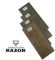 Набор точильный 4 абразивных листа ABRAFORM RAZOR / Камень для заточки ножей / Точилка для инструментов /