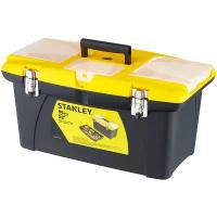 Ящик с органайзером STANLEY Jumbo 1-92-908, 30x56.2x31.4 см, 22', желтый/черный