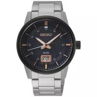 Часы японские наручные мужские кварцевые на браслете Seiko SUR285P1*6N76