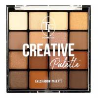 Тени для век TF Cosmetics "Creative Palette", тон 02, 16 цветов