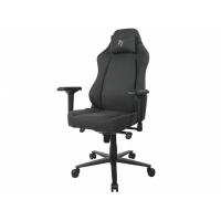 Компьютерное кресло (для геймеров) Arozzi Primo Woven Fabric - Black - Grey logo