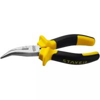 STAYER HERCULES тонкогубцы изогнутые, 160 мм