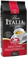 Кофе в зернах Saquella Bar Italia Gran Crema / Сакуэлла Бар Италия Гран Крема / 1000 гр