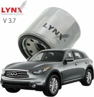 Фильтр масляный Infiniti QX70 (2) / Инфинити Ку Икс 70 2013 2014 2015 2016 2017 2018 2019 V3.7 VQ37VHR / 1шт LYNXauto