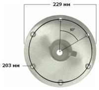 Springfield Основание D229 мм врезное для стоек Taper-Lock 3600002A